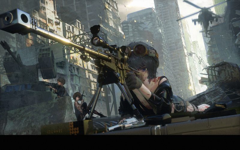 每日壁纸[武器][动漫少女]-承心识梦